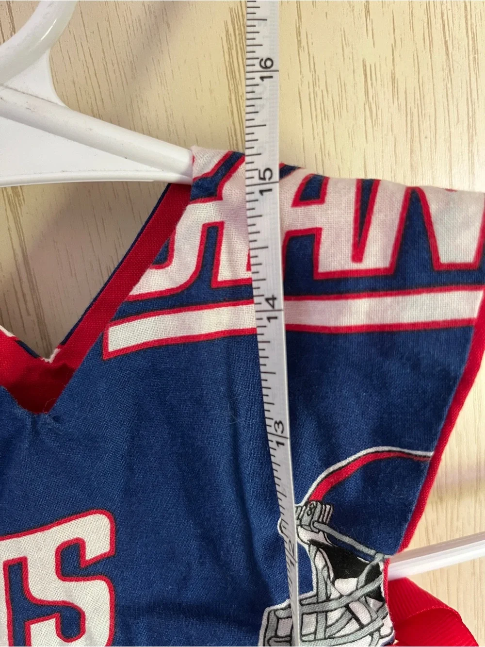 Handmade GIANTS Oven Towel Dress Football Fan